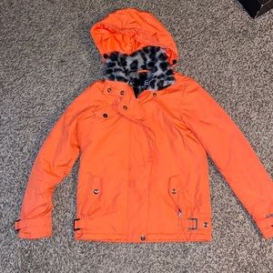 Fox Riders Co Bright Orange Jacket